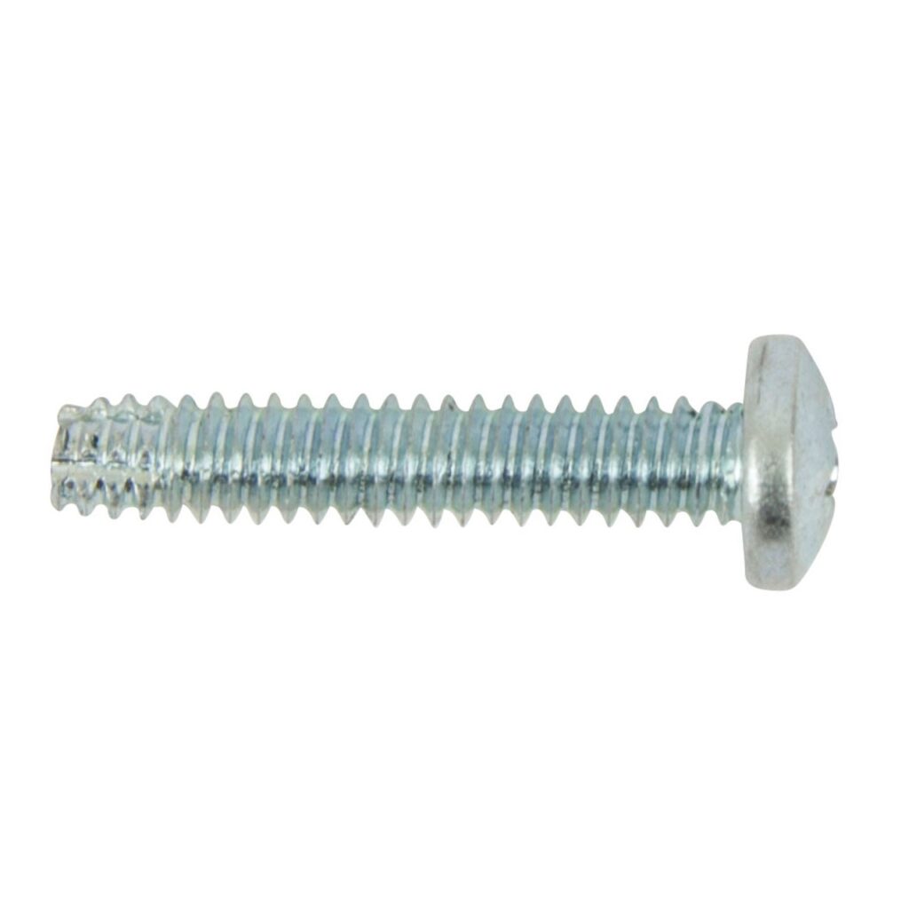 thread cutting screw-pan